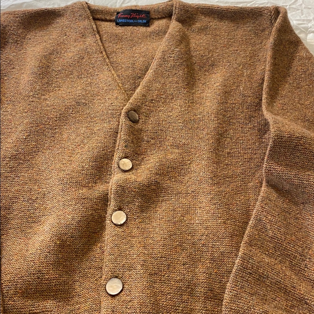 Vintage 1970’s Tommy Knight Lambswool & Orlon Sweater - Picture 4 of 8